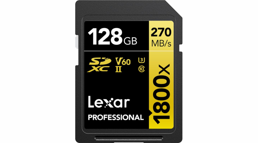 Karta Lexar Professional 1800x SDXC 128 GB Class 10 UHS-II/U3 V60 (LSD1800128G-BNNNG)