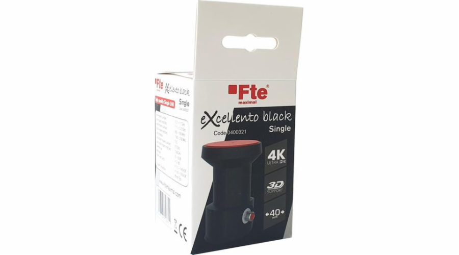 FTE Konwerter Single FTE eXcellento Black LTE 0,1 dB