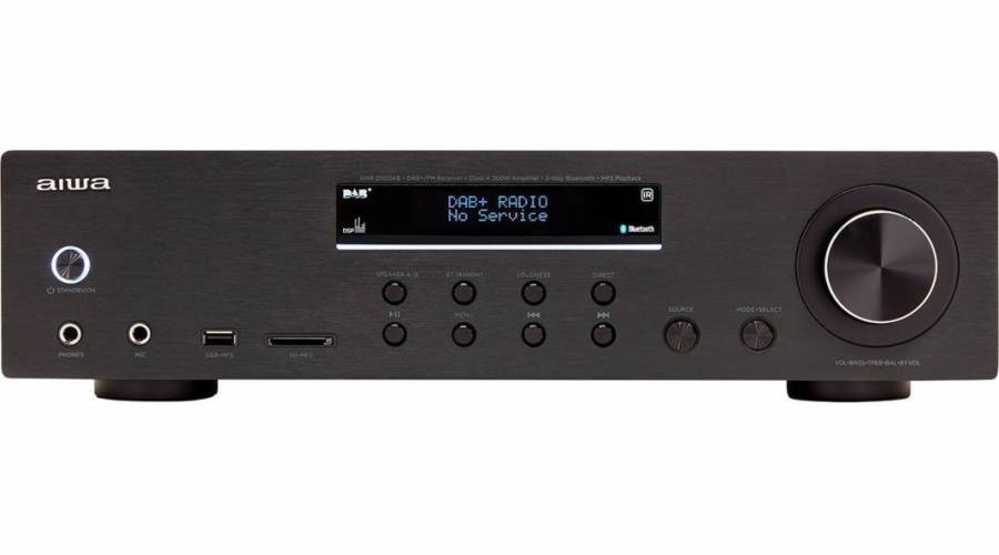 Akai Amplituner stereo AIWA AMR-200DAB Bluetooth z DAB+/FM (AMR-200DAB)