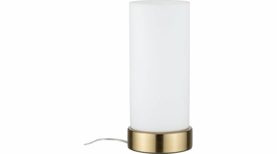 Stolní lampa Paulmann Stolní lampa Pinja max. 1x20W E14 Bílá / Mosaz 230V Kov / Sklo