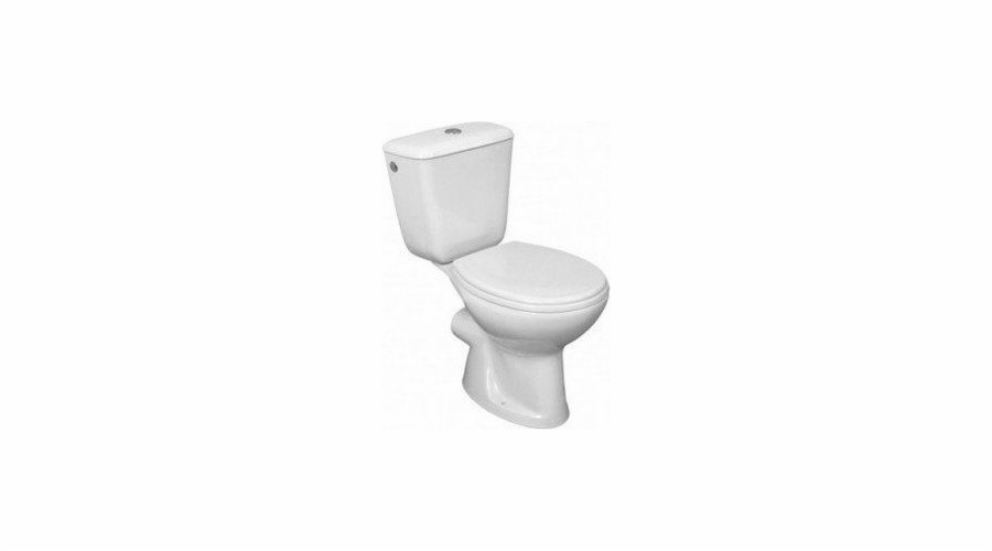 Cersanit Kompaktní WC set Mito Grey splachovací nádržka + WC sedátko (TK002-005)