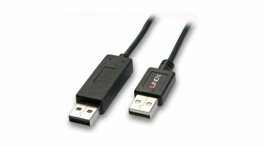 Lindy KVM kabel Smart Data Link USB AA 2.0 Lindy 42617 - 1m