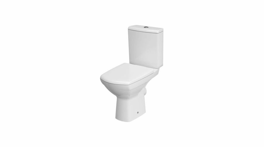 Kompaktní WC set Cersanit CleanOn Carina splachovací nádržka + WC sedátko s měkkým zavíráním (K31-044)