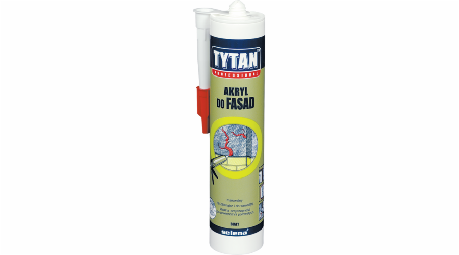 Tytan TYTAN akrylátový tmel na fasády bílý 310ml