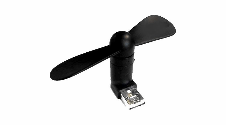 USB ventilátor černý (63300)