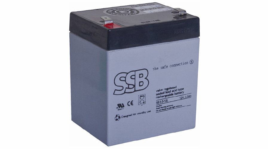 SSB baterie 12V/5Ah (SB 5-12L)