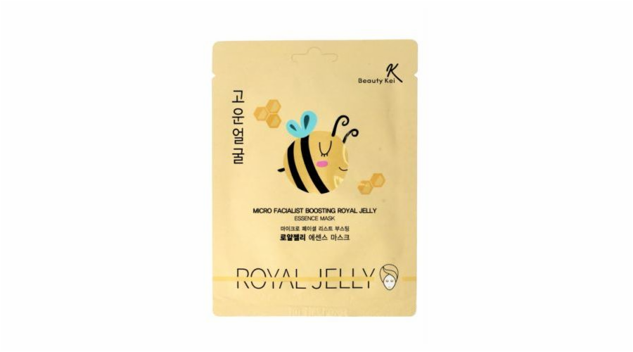 Beauty Kei Royal Jelly výživná listová maska 1ks (932608)