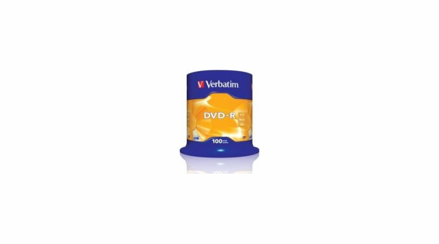 Verbatim DVD-R 4,7GB 16x 100ks (43549)