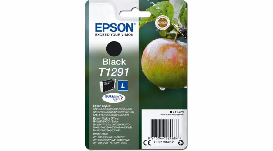 Originální inkoust Epson T1291 černý (C13T12914012)