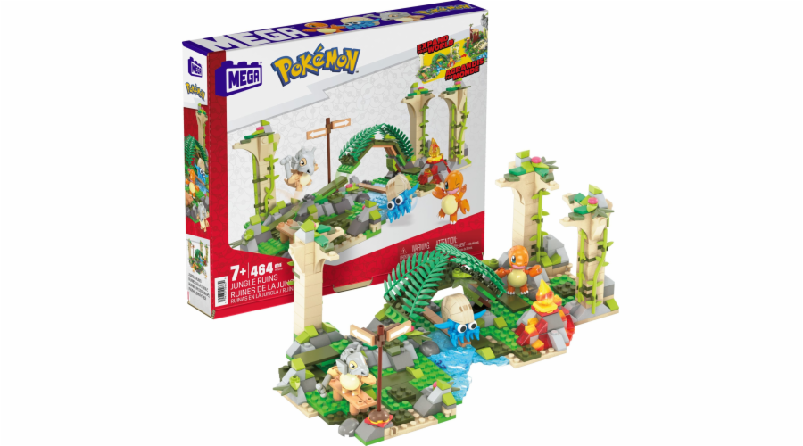 Pokémon - Dschungel-Ruinen Bauset, Konstruktionsspielzeug