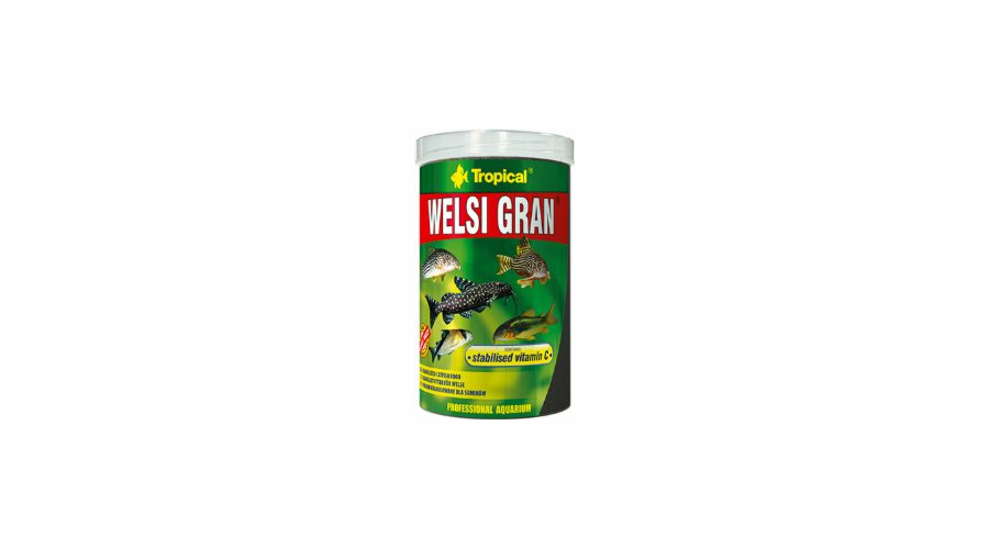 TROPICAL Welsi Gran - food for aquarium fish - 250 ml/162 5 g