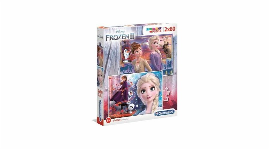 Clementoni Puzzle 2x60 Elements Frozen 2