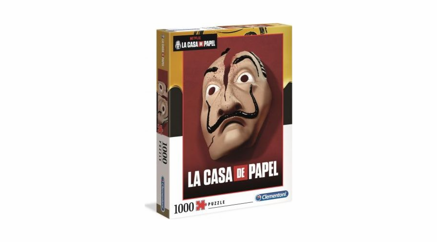 Clementoni Puzzle 1000 dílků La casa de papel - Dům z papíru