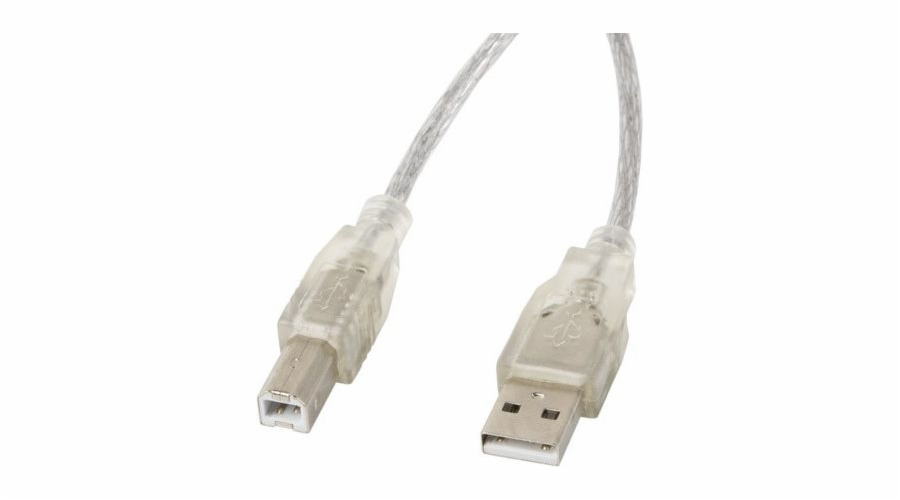 Lanberg USB 2.0 AM-BM 3M USB kabel (CA-USBA-12CC-0030-TR)