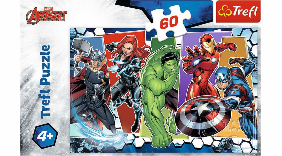 Puzzle 60 dílků Invincible Avengers