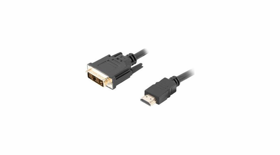 Lanberg CA-HDDV-10CC-0030-BK video cable adapter 3 m HDMI Type A (Standard) DVI-D Black