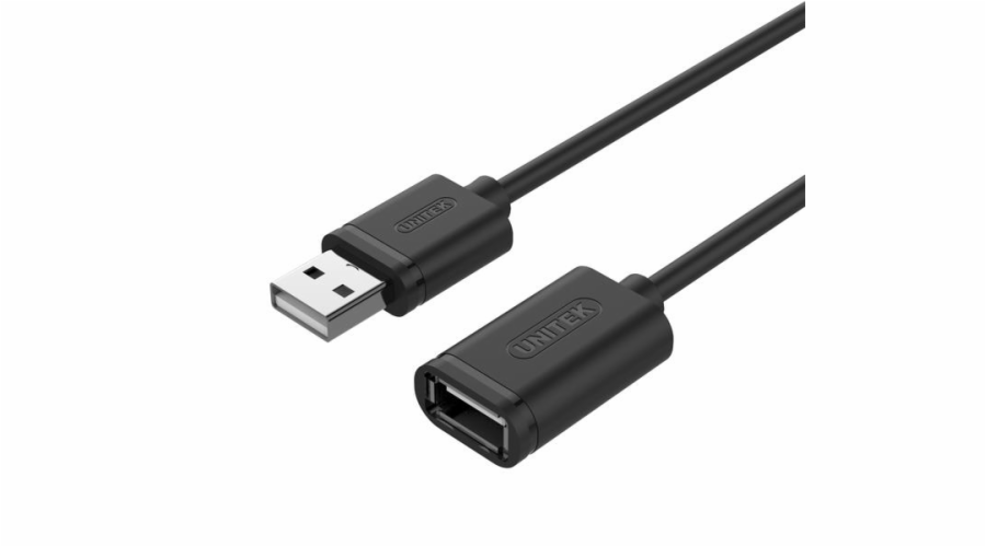 Prodlužovací kabel USB 2.0 AM-AF, 0,5 m; Y-C447GBK
