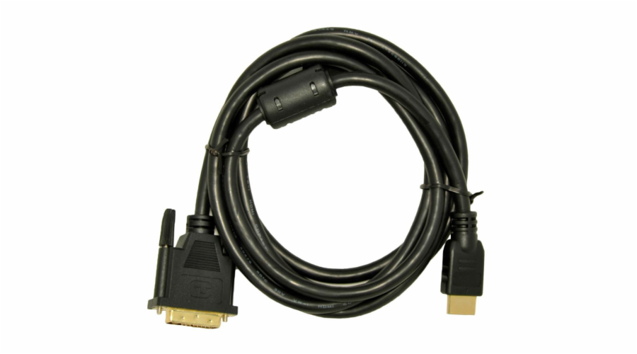 Akyga AK-AV-13 video cable adapter 3 m DVI-D HDMI Type A (Standard) Black Gold