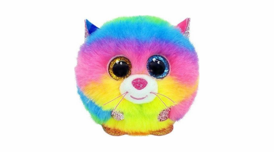 Maskot Ty Puffies Rainbow cat Gizmo 8 cm