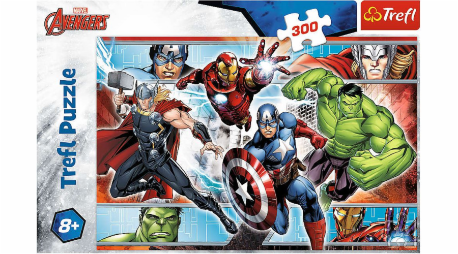 Puzzle 300 elementów Avengers