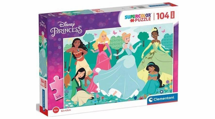 Puzzle 104 dílků Disney Princess MAXI