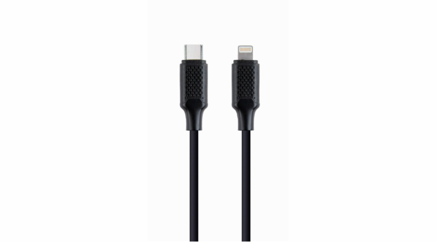 GEMBIRD Kabel USB 2.0 Type-C na Ligtning (CM/8pinM), 1,5m, datový, černá