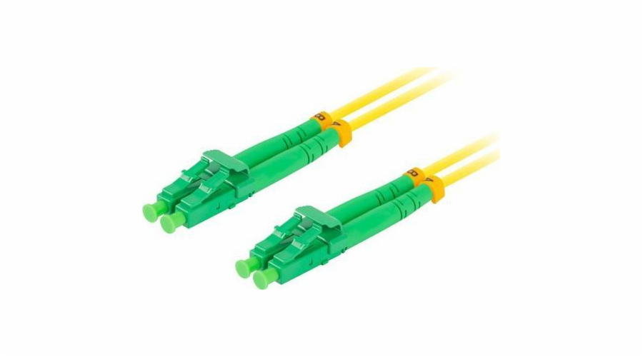 Sm Lc / Apc-Lc / Apc Duplex 3,0 mm 1M žlutý propojovací kabel z optických vláken