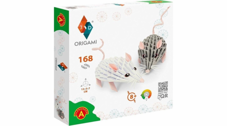 Origami 3D - Myši
