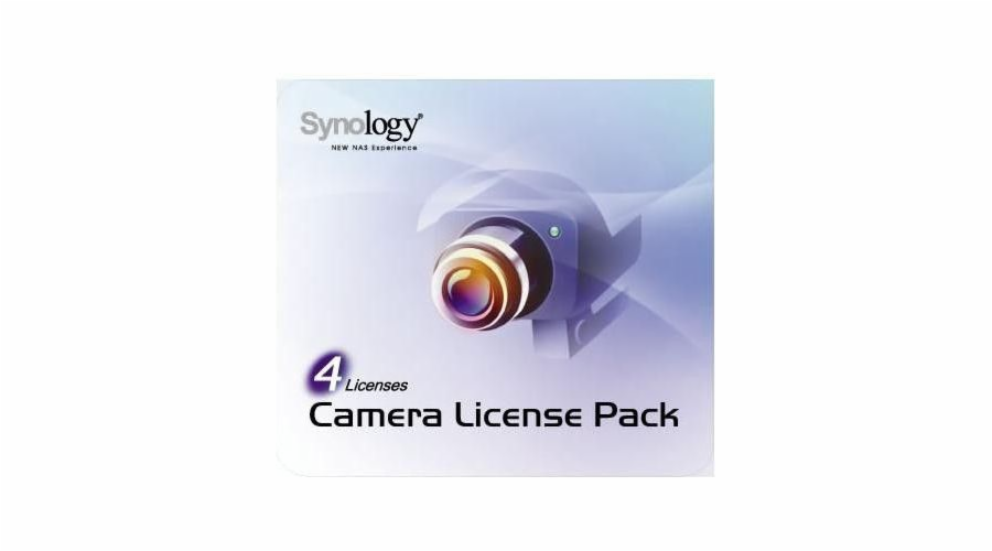 Licence Synology Camera License Pack 4 pro síťové kamery (LICENSEPACKFOR4)