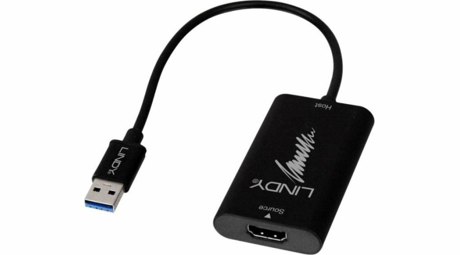 Lindy Lindy HDMI To USB 3.1 Video Capture Device – Externí video adaptér – USB 3.1 – HDMI