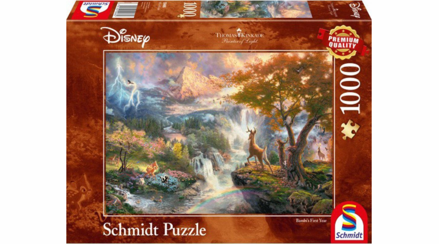 Puzzle Thomas Kinkade: Disney Bambi