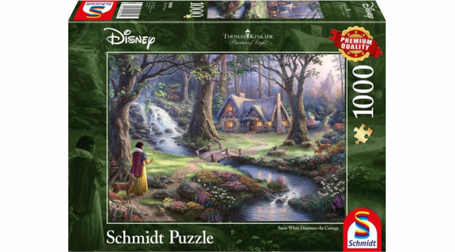Puzzle Thomas Kinkade: Disney Schneewittchen