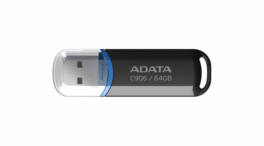 A-Data ADATA Flash Disk 64GB C906, USB 2.0 Classic, černá AC906-64G-RBK