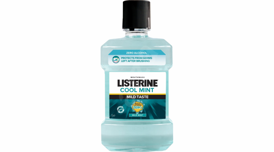 Voda ústní Listerine Zero alkohol 1000 ml