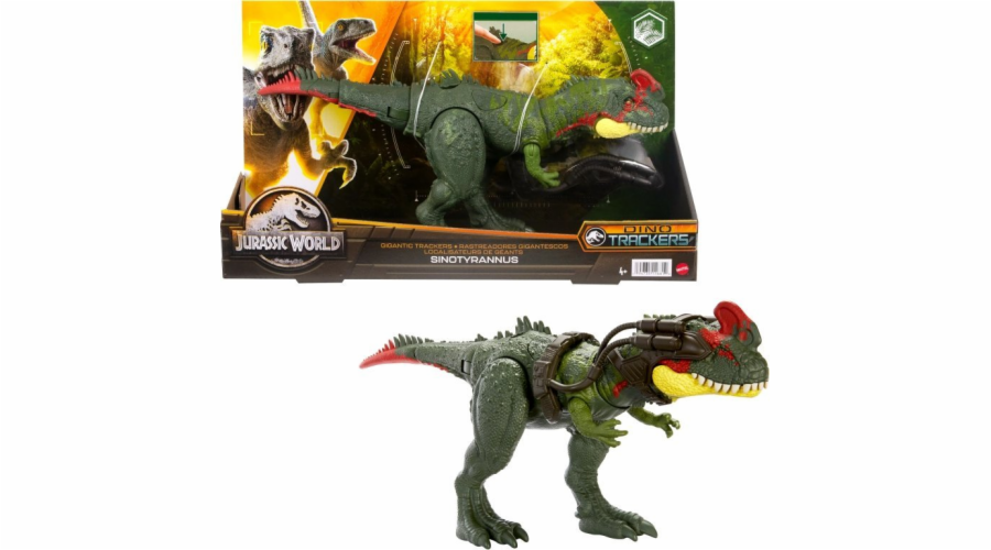 Mattel Jurassic World New Large Trackers - Sinotyrannus, Spielfigur