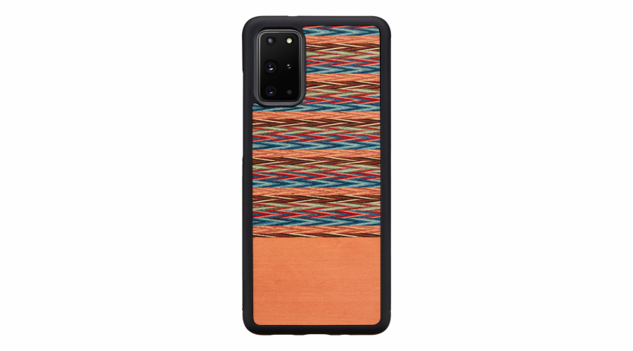 MAN&WOOD case for Galaxy S20+ browny check black