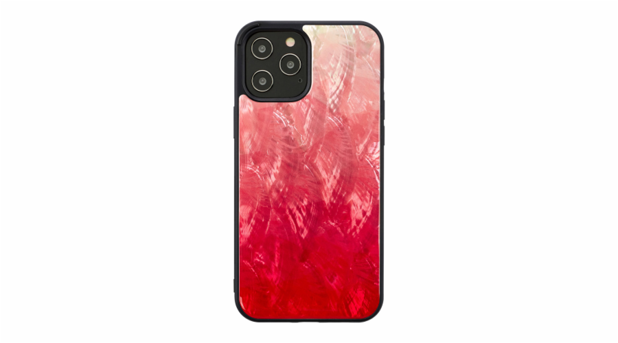 iKins case for Apple iPhone 12/12 Pro pink lake black