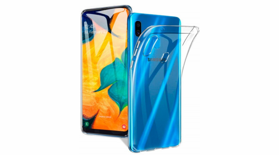 Samsung A20 Silicon Case Transparent