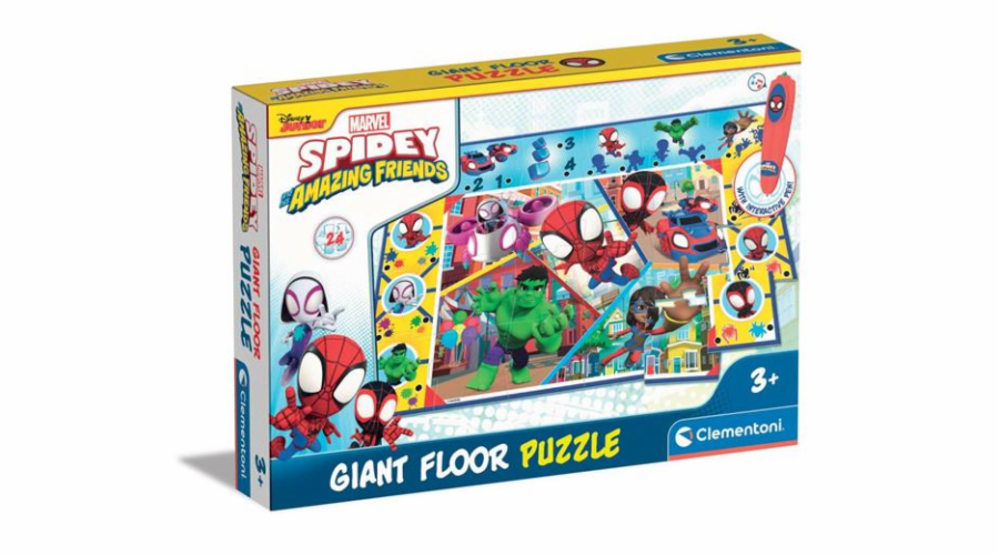 Clementoni Quiz-Puzzle Marvel Spidey