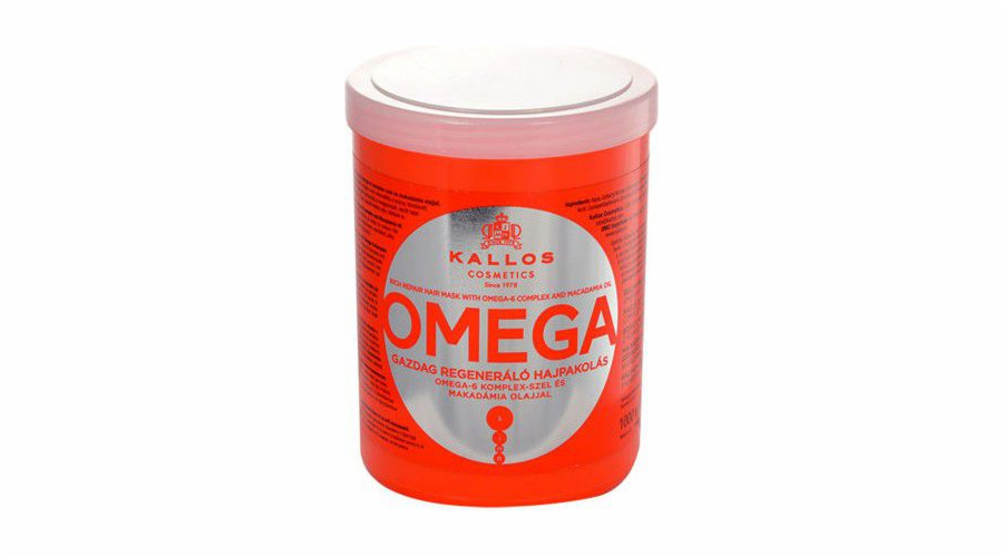 Kallos Omega Hair Mask Mask 1000 ml