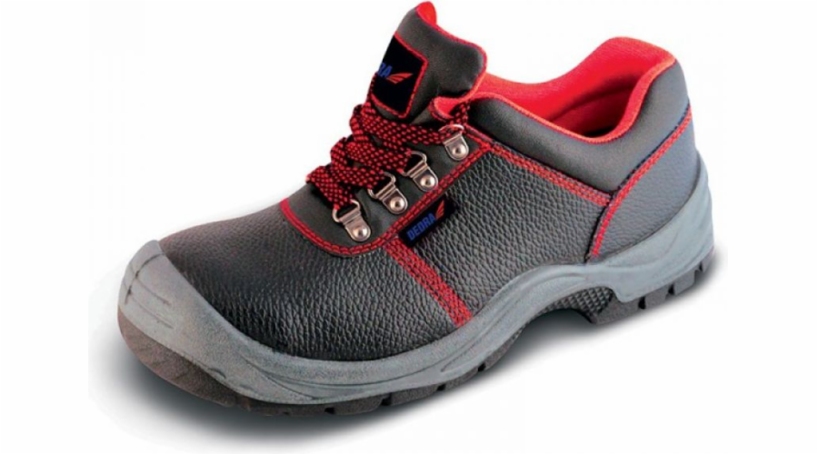 Bezpečné kožené boty Dedra s ocelovou velikostí 43 (BH9P1A-43)