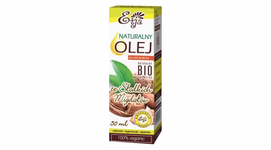 Etja přírodní bio sladký mandlový olej 50 ml