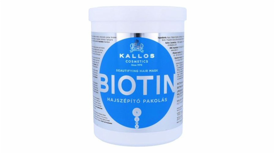 Kallos Biotin Hair Mask Mask 1000 ml