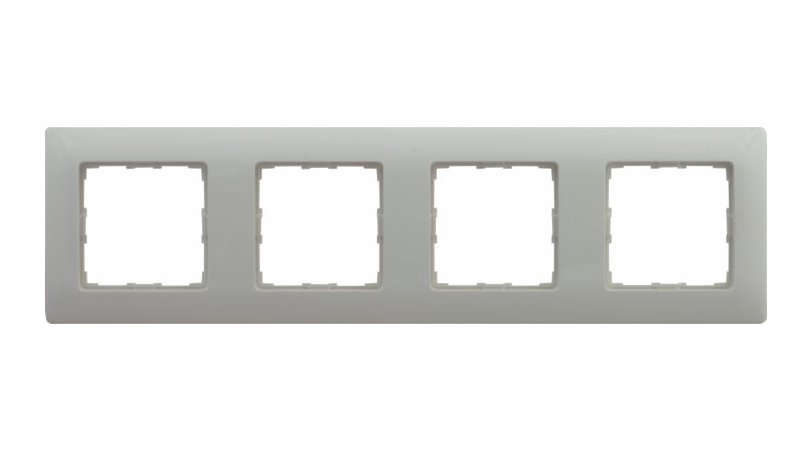 KOS Vena čtyřnásobný rám bílý (510484)