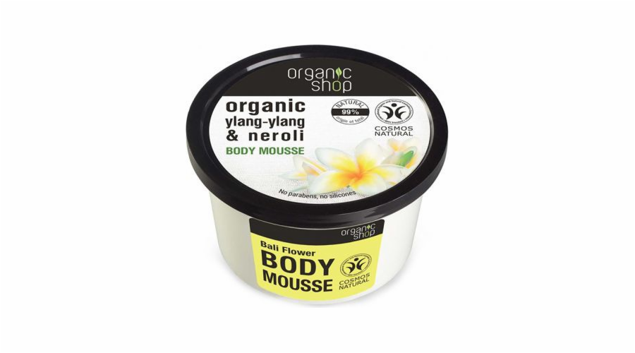 Organic Shop Bali Flower Body Body Mousse Body Mousse 250 ml