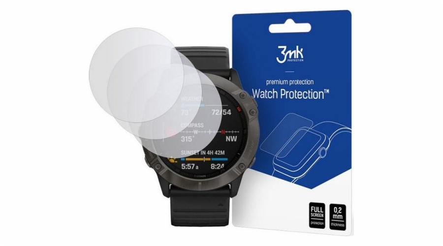 3MK Hybrid Glass 3MK Watch Protection Garmin Fenix ??6x/6x Pro (590310829245) - 5903108292245