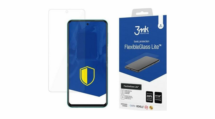 3MK 3MK Flexibleglass Lite Xiaomi Redmi Note 9 Pro Hybrid Lite Hybrid Glass