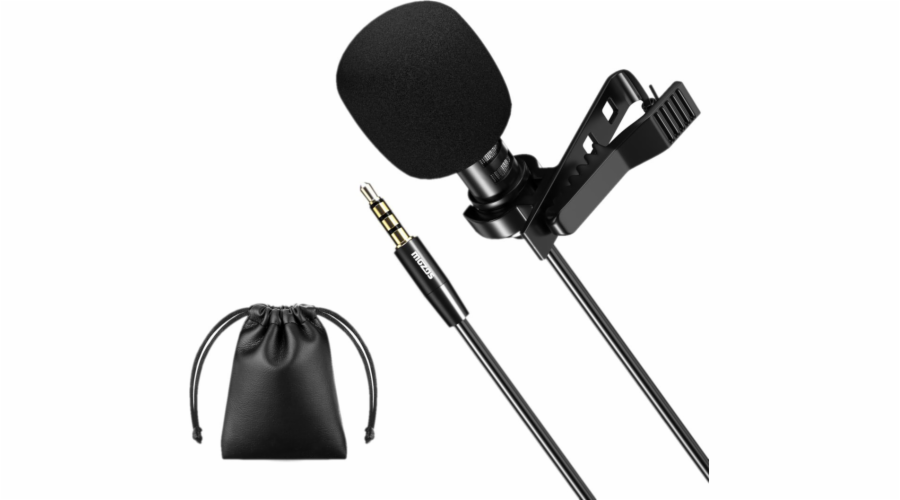 Magicon Mikrofon s klipem pro konverzace, Jack 3,5 mm (Lavmic1)