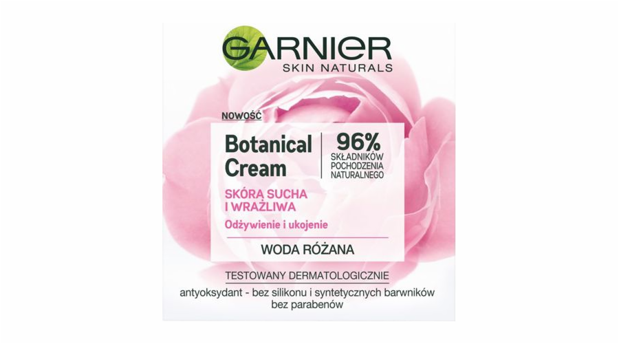 Garnier Skin Naturals Botanical Rose Water Cream Nutrition and Relief 50 ml
