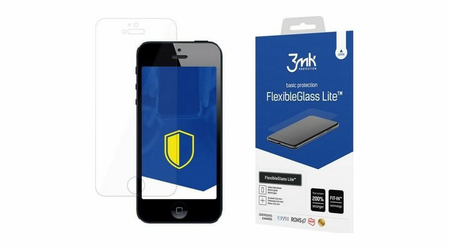 3MK 3MK Flexibleglass Lite iPhone 5/5/SE Lite Hybrid Glass